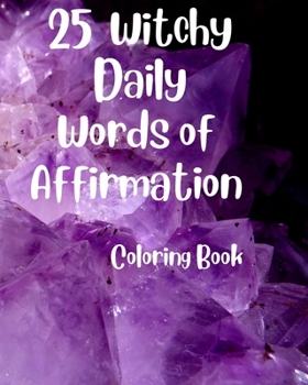 Paperback 25 Witchy Daily Affirmations Book