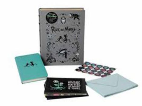 Misc. Rick and Morty Deluxe Note Card Set (with Keepsake Book Box) Book