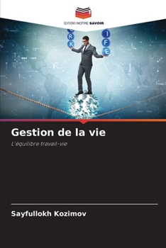Paperback Gestion de la vie [French] Book