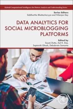 Paperback Data Analytics for Social Microblogging Platforms Book