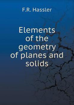 Paperback Elements of the geometry of planes and solids Book