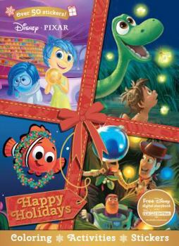 Paperback Disney Pixar Happy Holidays Book