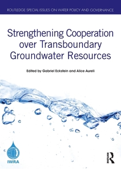 Paperback Strengthening Cooperation over Transboundary Groundwater Resources Book