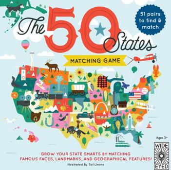 Card Book The 50 States Matching Game Book