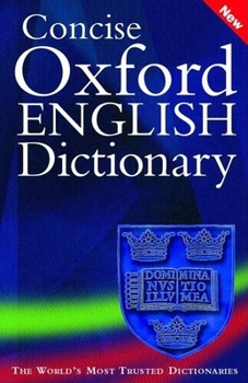Hardcover Concise Oxford English Dictionary Book