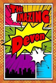 Paperback The Amazing Devon: Isometric Dot Paper Portrait Notebook Feature 120 Pages 6x9 Book
