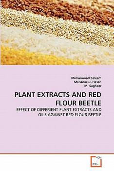 Paperback Plant Extracts and Red Flour Beetle Book