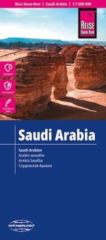 Map Saudi-Arabien = Saudi Arabia = Arabie Saoudite = Arabia Saudita Book
