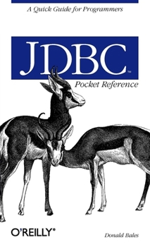 Paperback JDBC Pocket Reference: A Quick Guide for Programmers Book