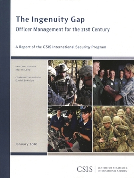 Paperback The Ingenuity Gap: Officer Management for the 21st Century Book