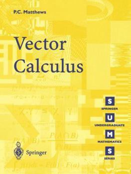 Paperback Vector Calculus Book