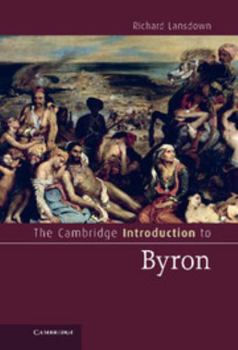 Hardcover The Cambridge Introduction to Byron Book