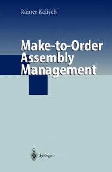 Paperback Make-To-Order Assembly Management Book