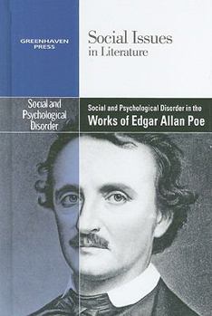 Hardcover Social and Psychological Disorder in the Works of Edgar Allan Poe Book