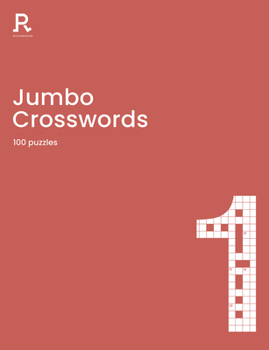 Paperback Jumbo Crosswords Book 1: A Crossword Book for Adults Containing 100 Large Puzzles [Large Print] Book