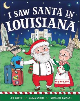 Hardcover I Saw Santa in Louisiana Book