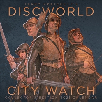 Calendar Terry Pratchett's Discworld City Watch Collector's Edition 2021 Calendar Book