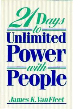 Hardcover 21 Days to Unlimited Power with People Book