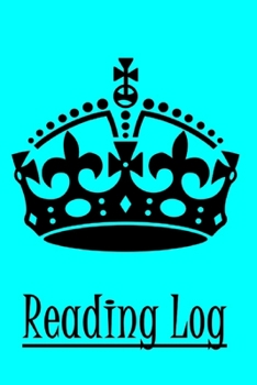 Paperback Reading Log: Princess Girl's Reading Log Journal, Reading Record Notebook for Kids Book