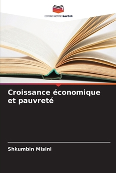Paperback Croissance économique et pauvreté [French] Book
