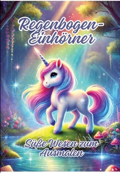 Regenbogen-Einhörner: Süße Wesen zum Ausmalen (German Edition)
