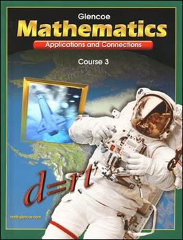 Hardcover Mathematics: Applications and Connections, Course 3, Student Edition Book