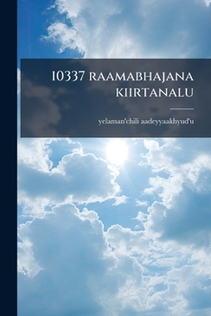 Paperback 10337 raamabhajana kiirtanalu [Telugu] Book