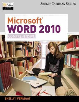 Paperback Microsoft Word 2010, Comprehensive Book