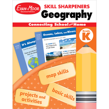 Paperback Skill Sharpeners: Geography, Grade K Book