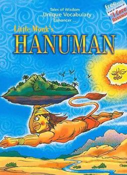 Hardcover Little Monk's Hanuman [With Stickers] Book