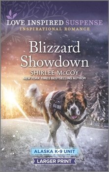 Mass Market Paperback Blizzard Showdown [Large Print] Book