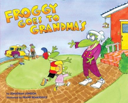 Hardcover Froggy Goes to Grandma's Book