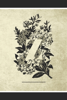 Z: Self Care Diary for Black Christian Women - Monogrammed Affirmations Journal - Mood Tracker Log