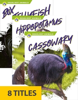 Paperback Deadliest Animals (Set of 8) Book
