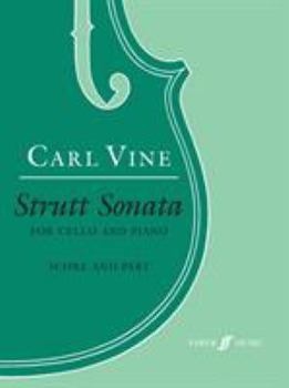 Paperback Strutt Sonata: For Cello and Piano, Score & Parts Book