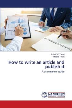 Paperback How to write an article and publish it Book