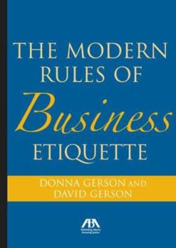 Paperback Modern Rules of Business Etiquette Book