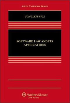 Hardcover Software Law and Its Application Book