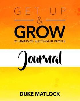 Paperback Get Up & Grow Journal Book