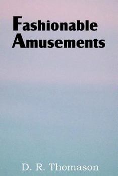 Paperback Fashionable Amusements Book