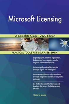 Paperback Microsoft Licensing A Complete Guide - 2020 Edition Book