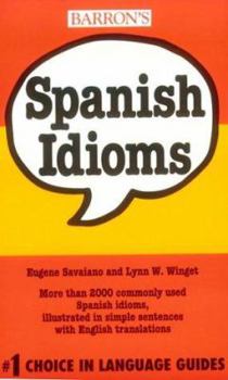 Paperback Spanish Idioms Book