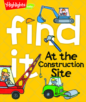 Board book Find It! at the Construction Site Book