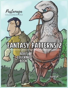 Paperback Pastanaga Coloring Books: Fantasy patterns 2 Book