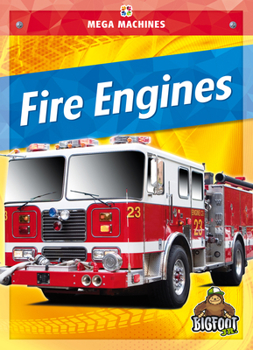 Hardcover Fire Engines Book