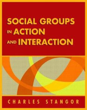 Hardcover Social Groups in Action and Interaction Book