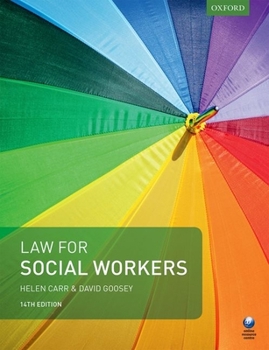 Paperback Law for Social Workers Book