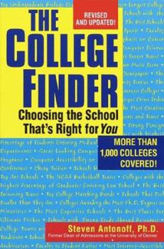 Paperback The College Finder, Revised Edition Book