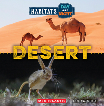 Hardcover Desert (Wild World: Habitats Day and Night) Book