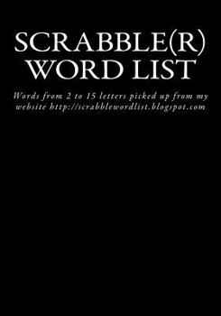 Paperback Scrabble(R) Word List Book